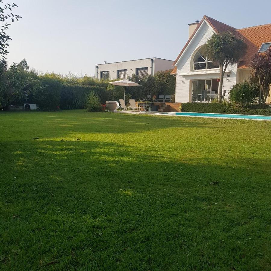 Grande Chambre Entre Caen Et La Mer Chambre Terrasse Jardin Et Piscine Mathieu Екстер'єр фото