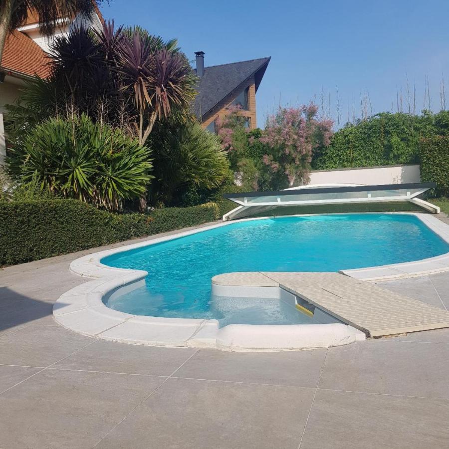 Grande Chambre Entre Caen Et La Mer Chambre Terrasse Jardin Et Piscine Mathieu Екстер'єр фото
